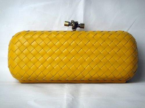 Bottega Veneta Clutches New Knot 8652 yellow